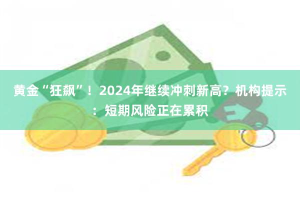 黄金“狂飙”！2024年继续冲刺新高？机构提示：短期风险正在累积