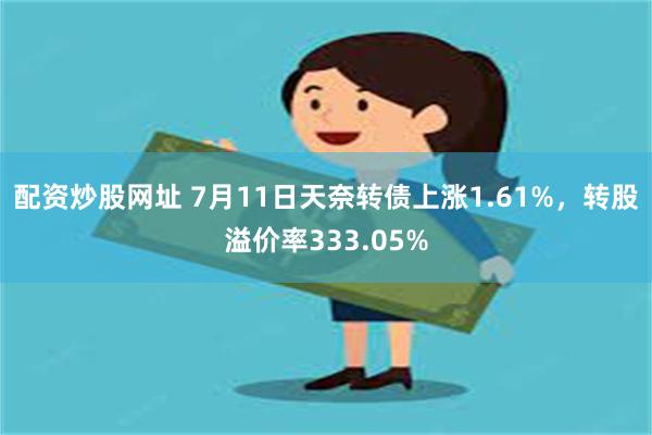 配资炒股网址 7月11日天奈转债上涨1.61%，转股溢价率333.05%